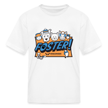 Load image into Gallery viewer, Foster Winter Logo Kids&#39; T-Shirt - white