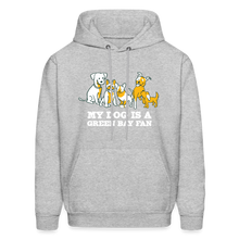 Load image into Gallery viewer, Dog is a GB Fan Classic Hoodie - heather gray