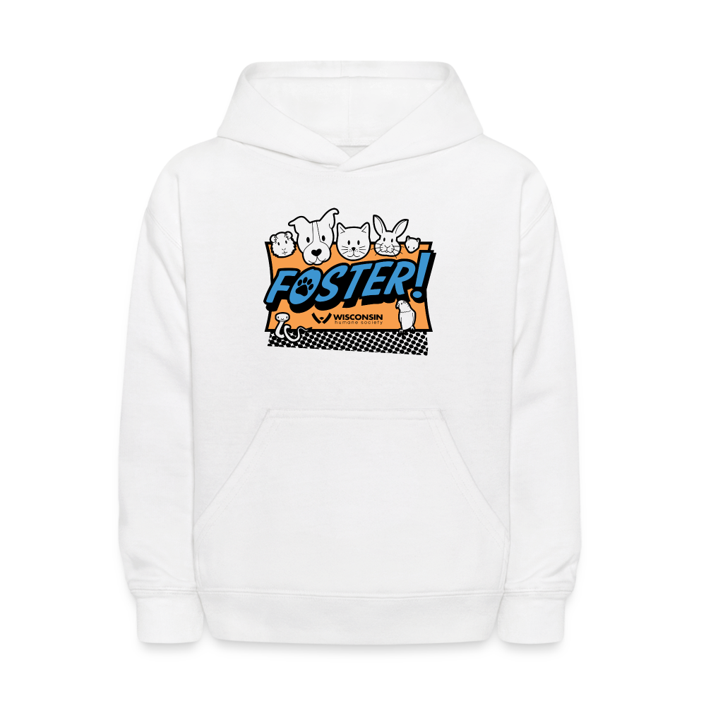 
                  
                    Foster Logo Kids' Hoodie - white
                  
                