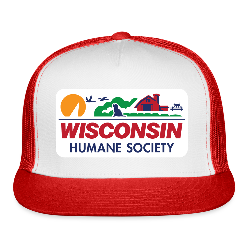 
                  
                    WHS License Plate Trucker Cap - white/red
                  
                