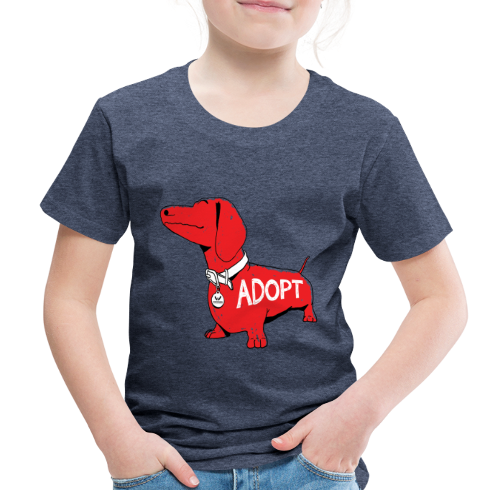 
                  
                    "Big Red Dog" Toddler Premium T-Shirt - heather blue
                  
                