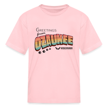 Load image into Gallery viewer, WHS &quot;Greetings from Ozaukee&quot; Kids&#39; T-Shirt - pink