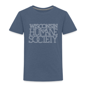 WHS 1987 Logo Toddler Premium T-Shirt - heather blue