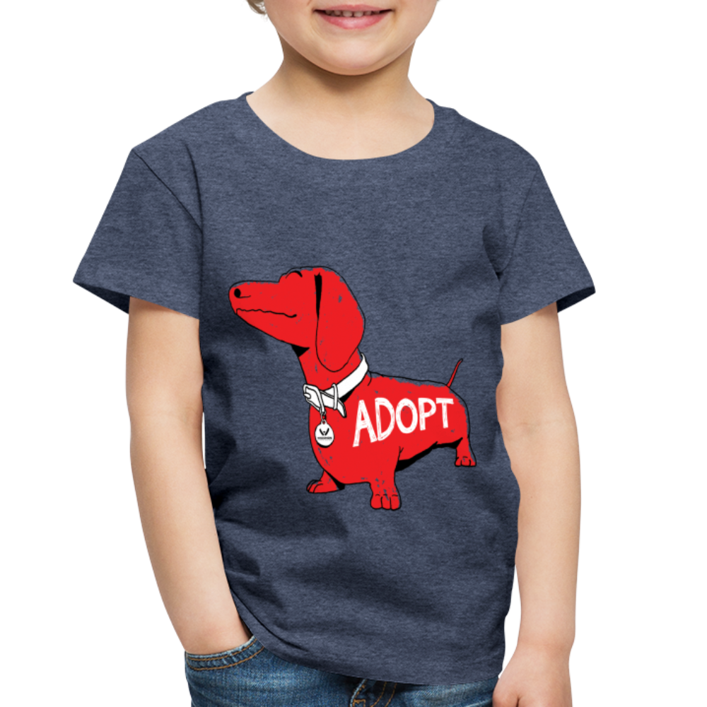 
                  
                    "Big Red Dog" Toddler Premium T-Shirt - heather blue
                  
                