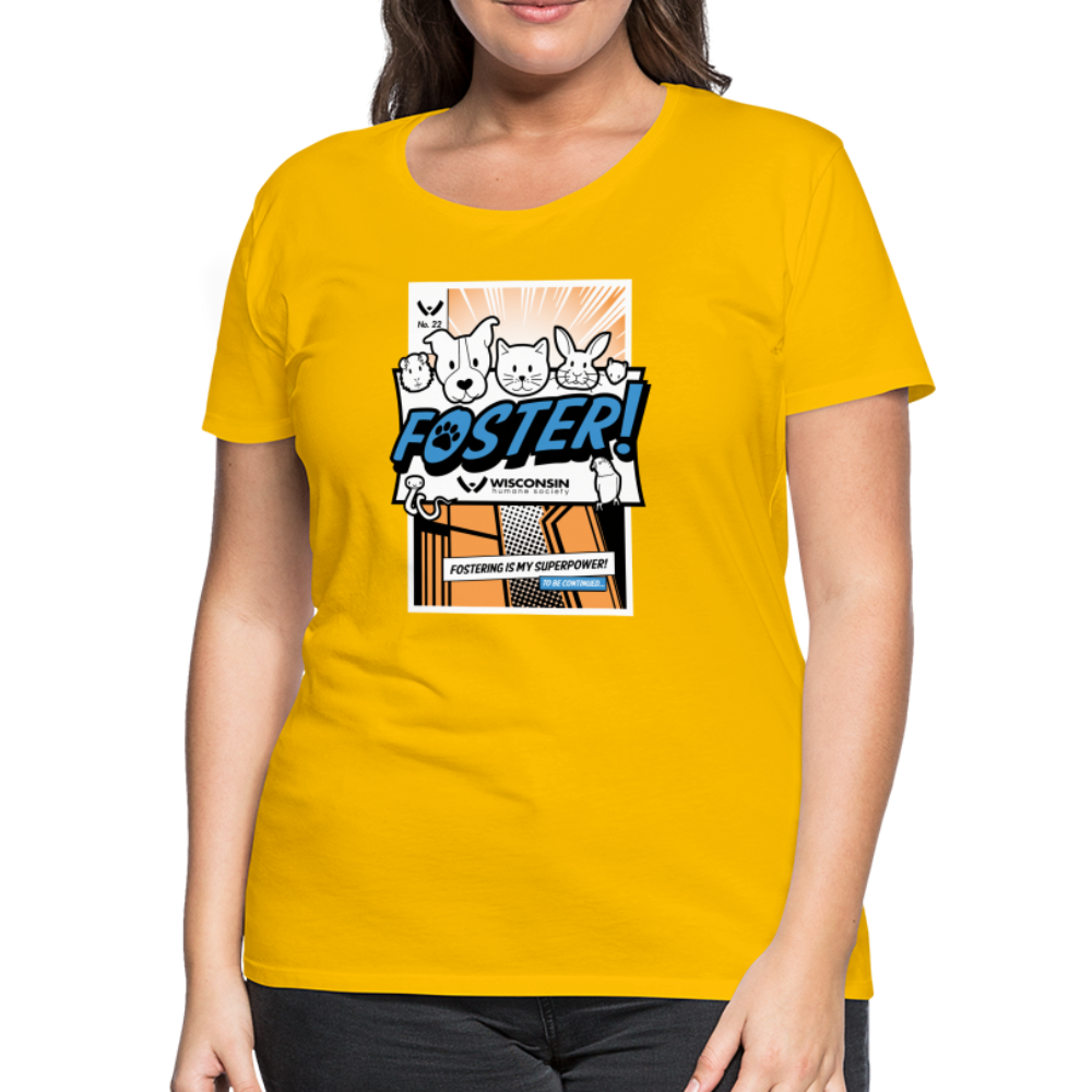 
                  
                    Foster Comic Contoured Premium T-Shirt - sun yellow
                  
                