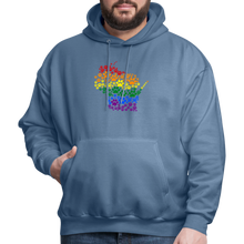 Load image into Gallery viewer, Pride Paws Classic Hoodie - denim blue