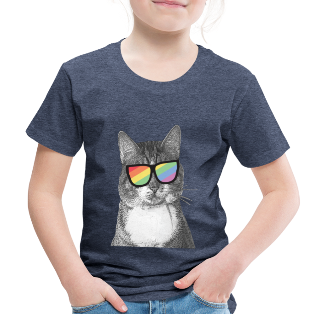 
                  
                    Pride Cat Toddler Premium T-Shirt - heather blue
                  
                