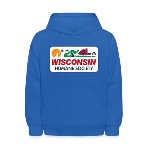 WHS License Plate Kids' Hoodie - royal blue