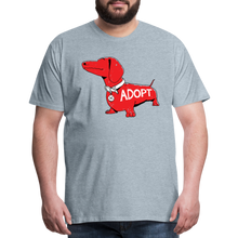 Load image into Gallery viewer, &quot;Big Red Dog&quot; Classic Premium T-Shirt - heather ice blue