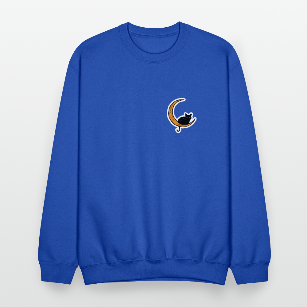 
                  
                    Moon Cat Crewneck Sweatshirt - royal blue
                  
                
