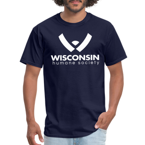 WHS Logo Unisex Classic T-Shirt - navy