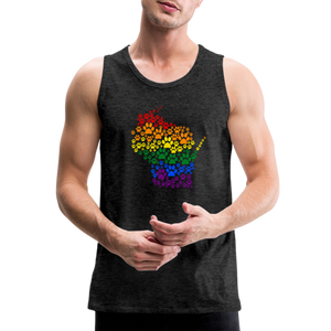 Pride Paws Premium Tank - charcoal grey