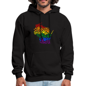 Pride Paws Classic Hoodie - black