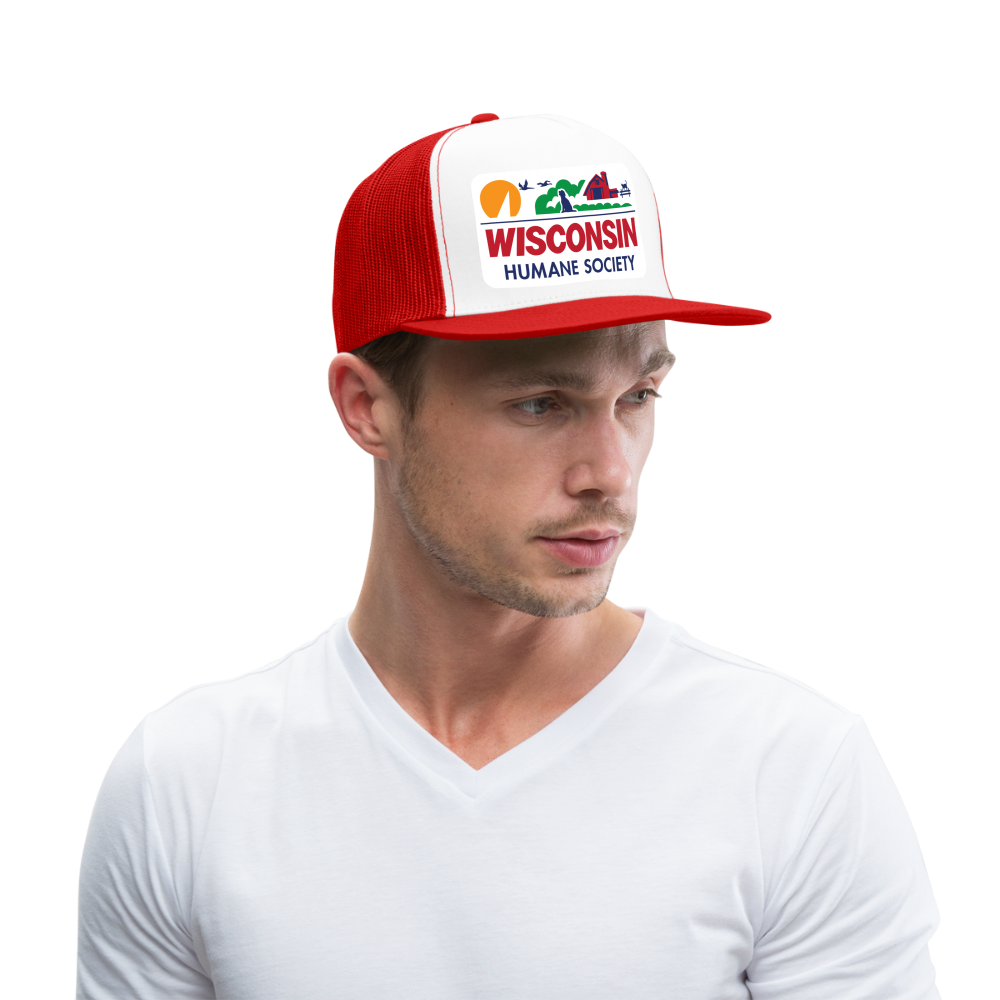 
                  
                    WHS License Plate Trucker Cap - white/red
                  
                