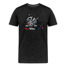 Load image into Gallery viewer, Red White &amp; Mew Classic Premium T-Shirt - charcoal grey