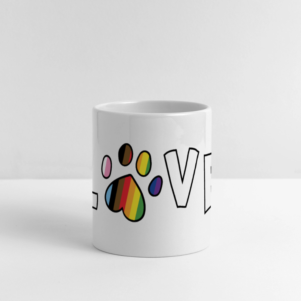 
                  
                    Pride Love Mug with Heart Handle - white
                  
                