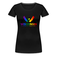 Load image into Gallery viewer, WHS Pride Contoured Premium T-Shirt - black