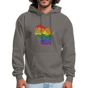 Pride Paws Classic Hoodie - asphalt gray