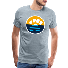 Load image into Gallery viewer, MKE Flag Paw Classic Premium T-Shirt - heather ice blue