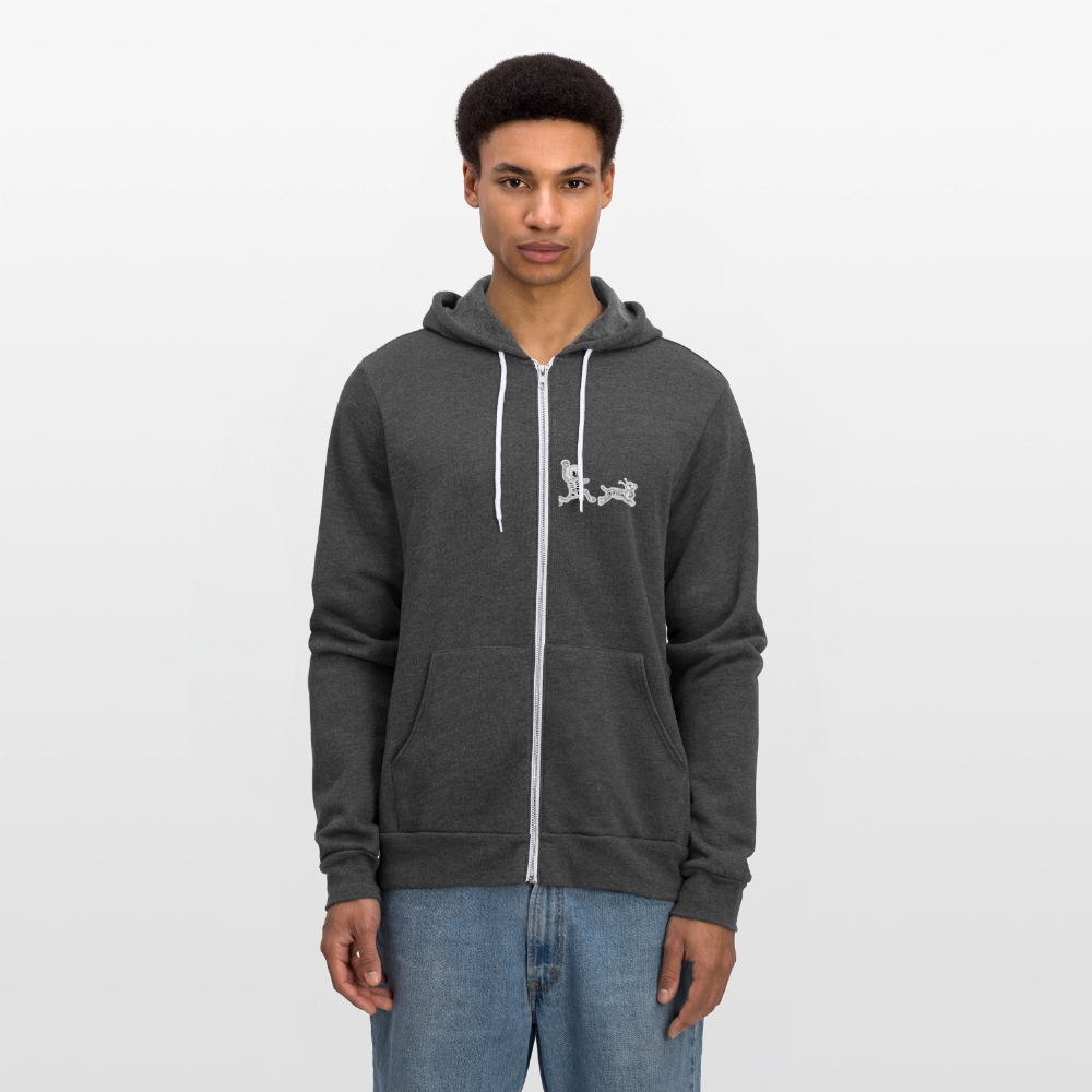 
                  
                    Skeleton Friends Bella + Canvas Unisex Full Zip Hoodie - charcoal grey
                  
                