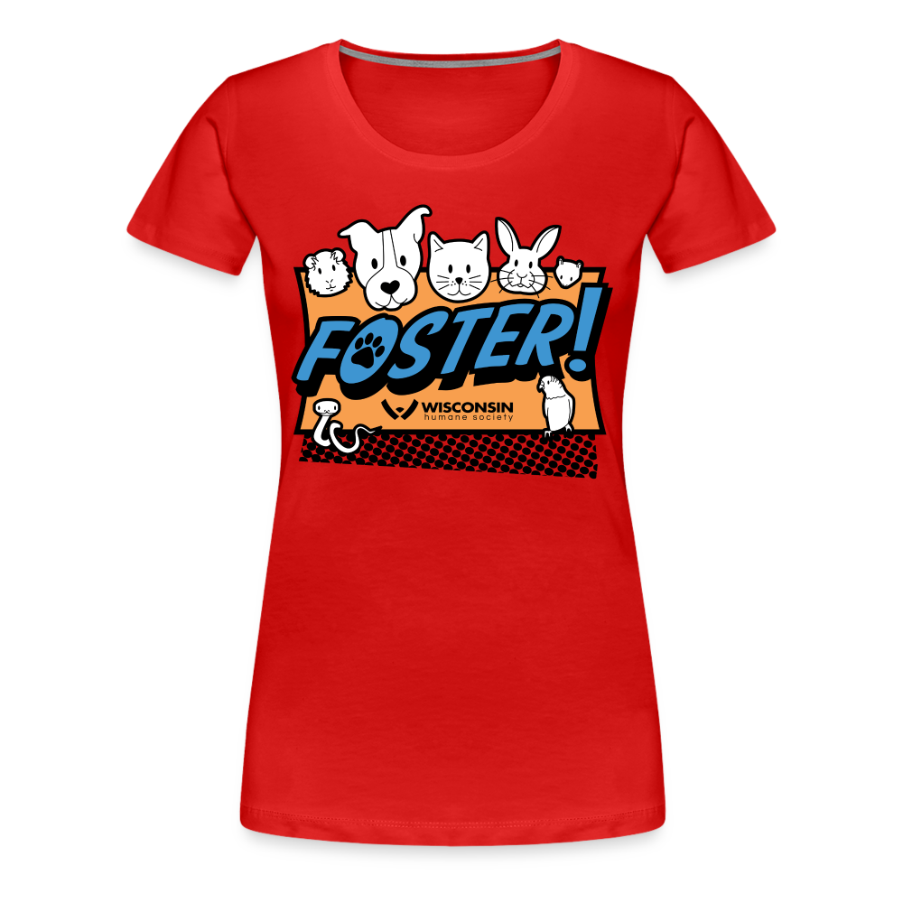 
                  
                    Foster Logo Contoured Premium T-Shirt - red
                  
                