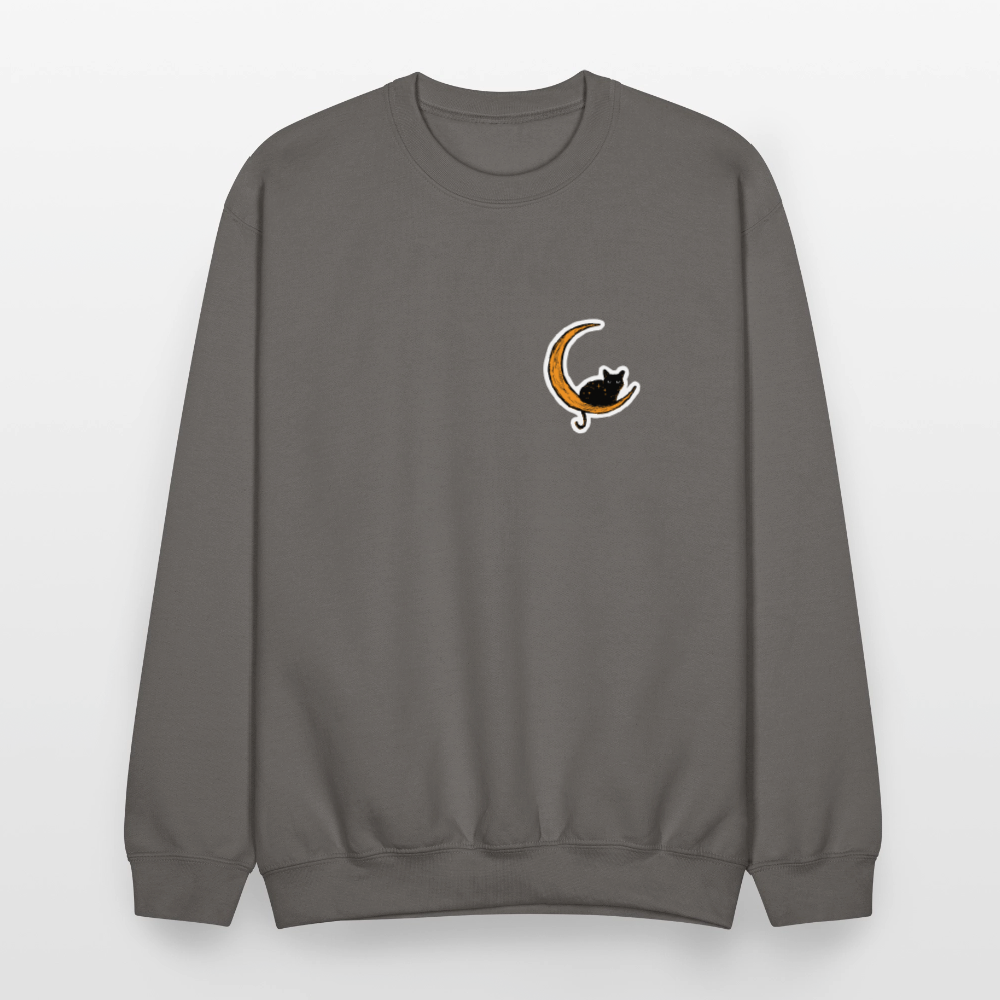 
                  
                    Moon Cat Crewneck Sweatshirt - asphalt gray
                  
                