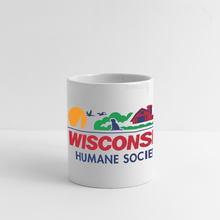 Load image into Gallery viewer, WHS License Plate Panoramic Mug - white