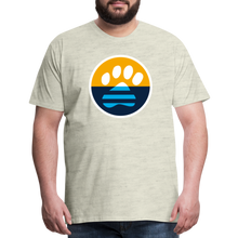 Load image into Gallery viewer, MKE Flag Paw Classic Premium T-Shirt - heather oatmeal