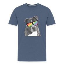 Load image into Gallery viewer, Pride Dog Kids&#39; Premium T-Shirt - heather blue