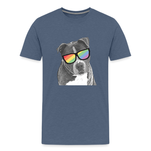 Pride Dog Kids' Premium T-Shirt - heather blue