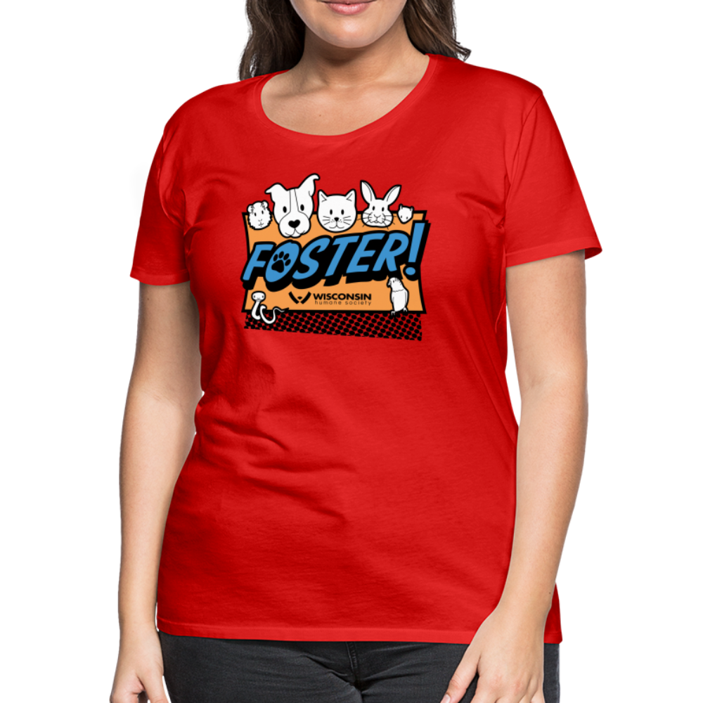 
                  
                    Foster Logo Contoured Premium T-Shirt - red
                  
                