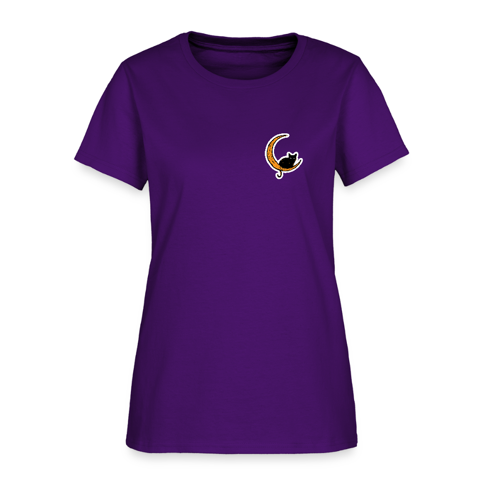 
                  
                    Moon Cat Contoured T-Shirt - purple
                  
                
