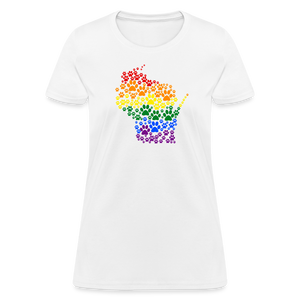 Pride Paws Classic T-Shirt - white