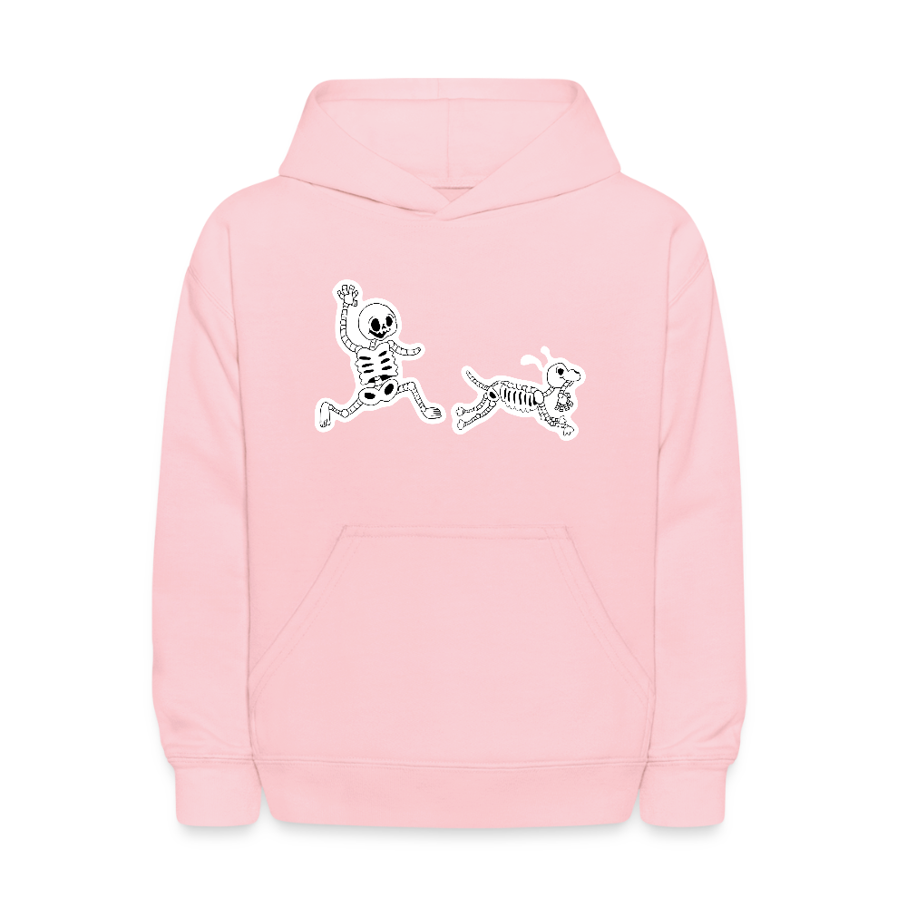 
                  
                    Skeleton Friends Kids' Hoodie - pink
                  
                