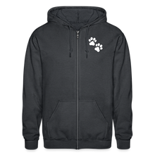 Load image into Gallery viewer, WHS Logo Heavy Blend Adult Zip Hoodie - deep heather