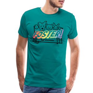 Foster Pride Classic Premium T-Shirt - teal