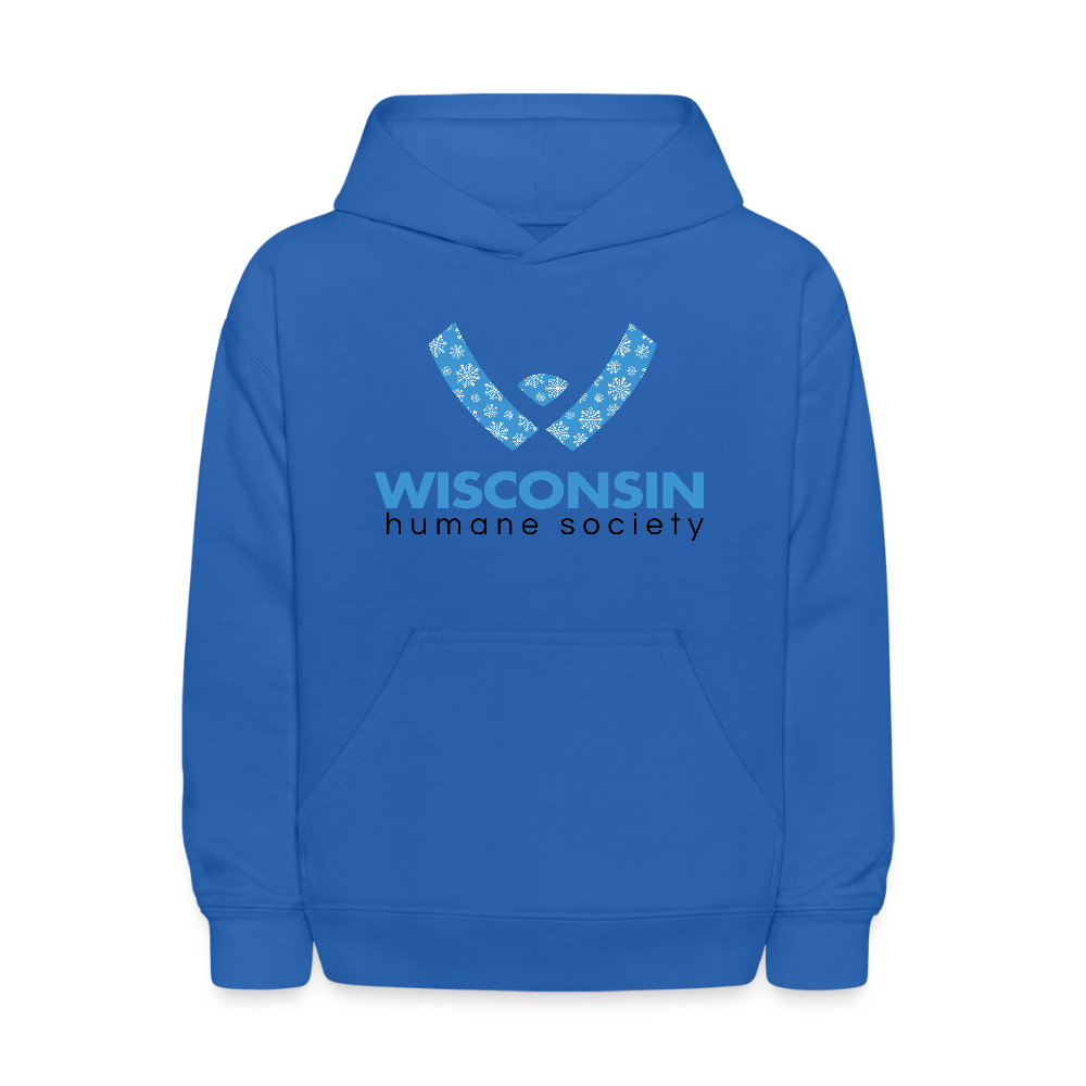 WHS Snow Logo Kids' Hoodie - royal blue