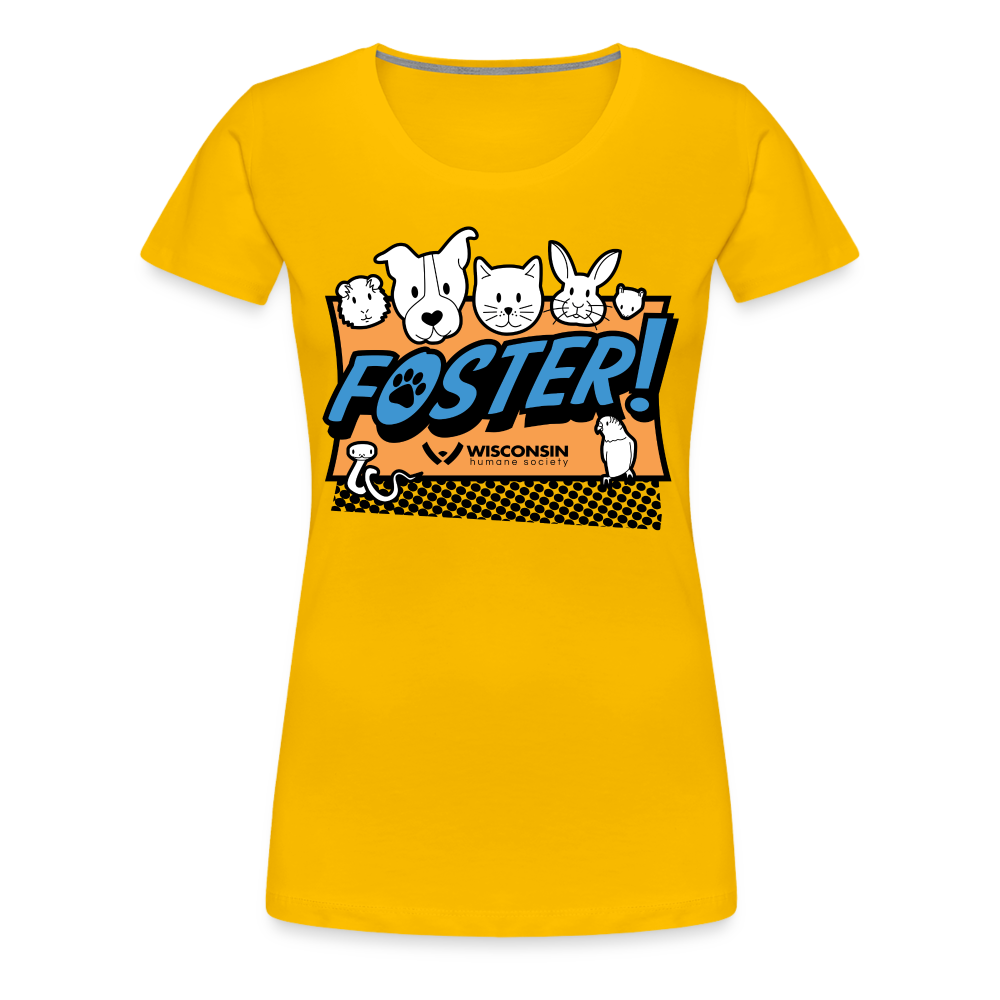 
                  
                    Foster Logo Contoured Premium T-Shirt - sun yellow
                  
                