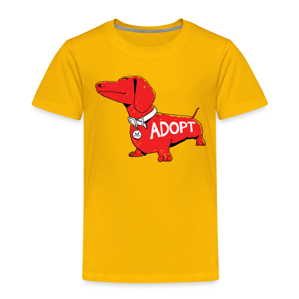 
                  
                    "Big Red Dog" Toddler Premium T-Shirt - sun yellow
                  
                