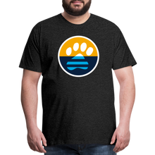 Load image into Gallery viewer, MKE Flag Paw Classic Premium T-Shirt - charcoal grey