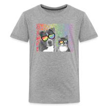 Load image into Gallery viewer, Pride Party Kids&#39; Premium T-Shirt - heather gray