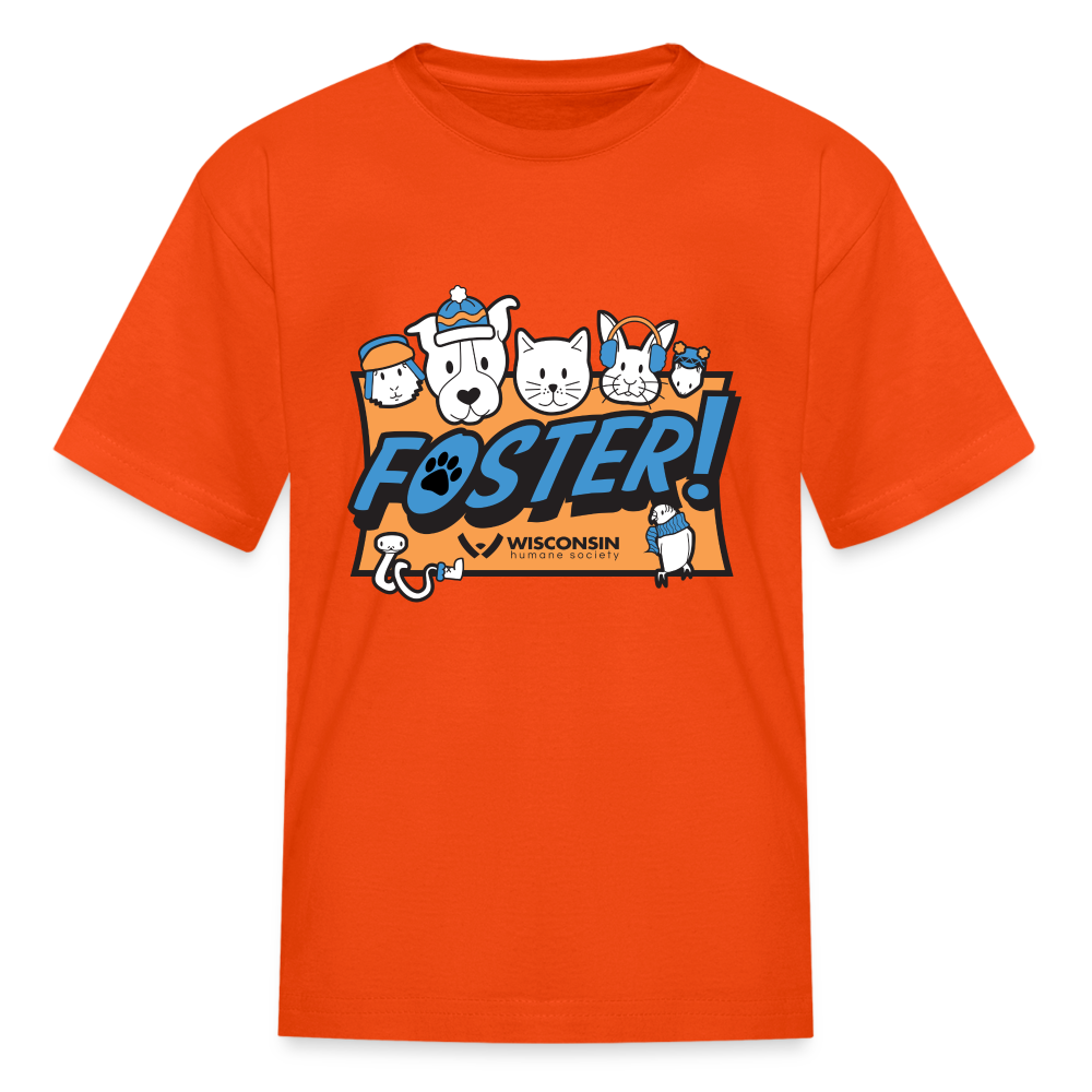 
                  
                    Foster Winter Logo Kids' T-Shirt - orange
                  
                