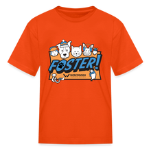 Load image into Gallery viewer, Foster Winter Logo Kids&#39; T-Shirt - orange