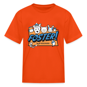 Foster Winter Logo Kids' T-Shirt - orange