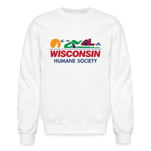 Load image into Gallery viewer, WHS License Plate Crewneck Sweatshirt - white