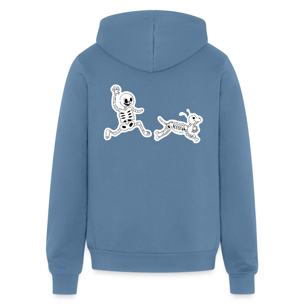 
                  
                    Skeleton Friends Bella + Canvas Unisex Full Zip Hoodie - steel blue
                  
                