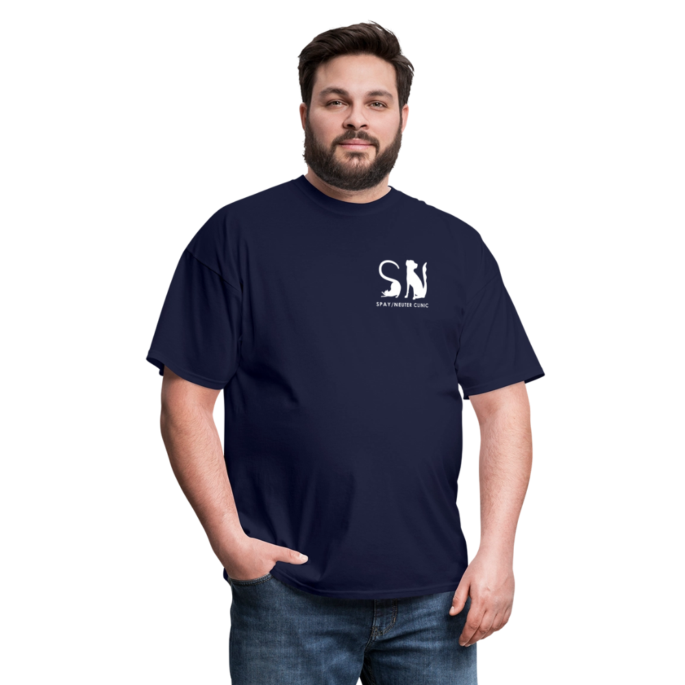 
                  
                    Spay/Neuter Clinic Classic T-Shirt - navy
                  
                