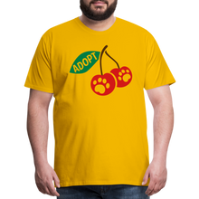 Load image into Gallery viewer, Door County Cherries Classic Premium T-Shirt - sun yellow