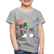 Load image into Gallery viewer, Pride Party Toddler Premium T-Shirt - heather gray