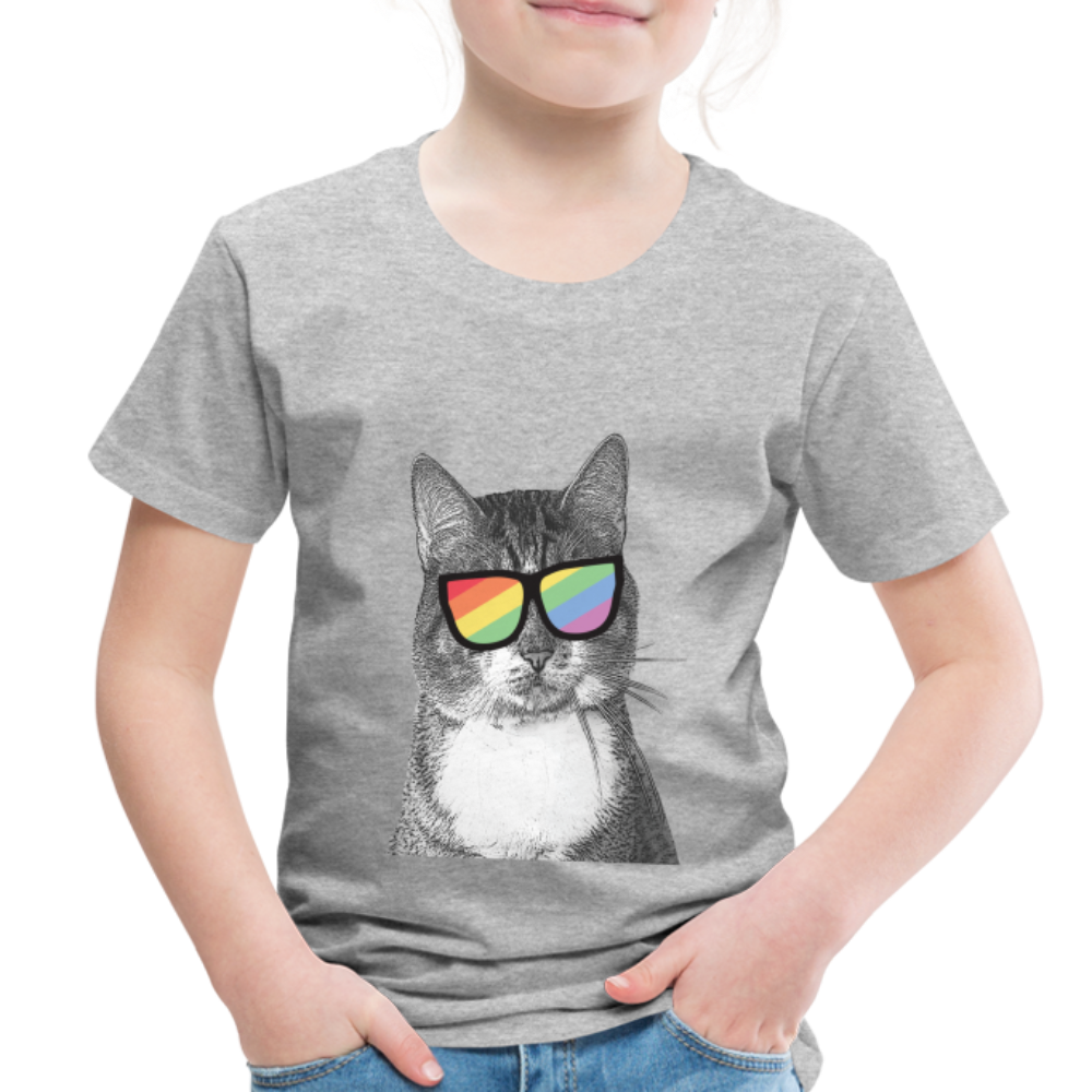 
                  
                    Pride Cat Toddler Premium T-Shirt - heather gray
                  
                